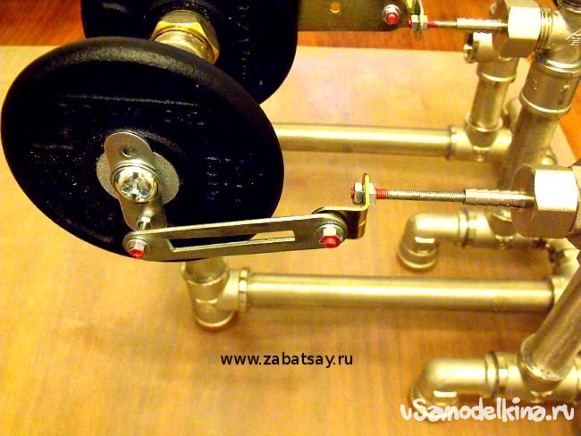 Паровой двигатель без станков и инструментов