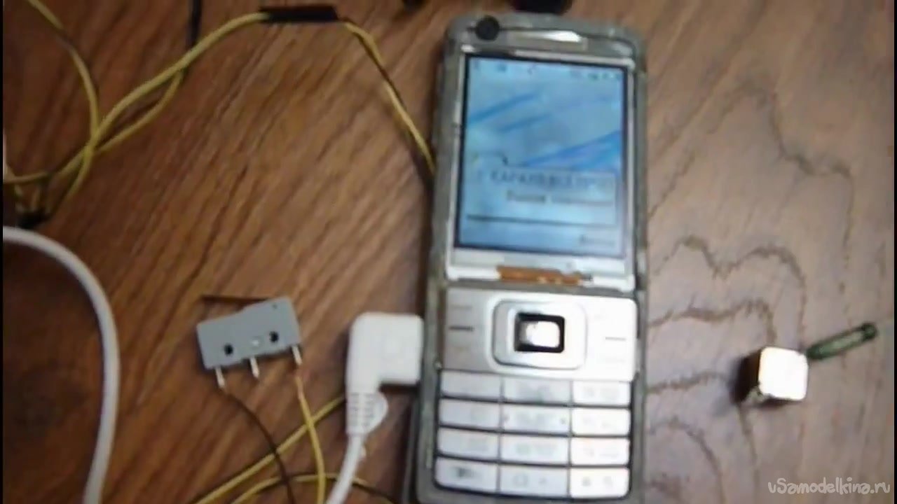 GSM сигнализация из старенького кнопочного мобильного телефона своими руками | Пикабу