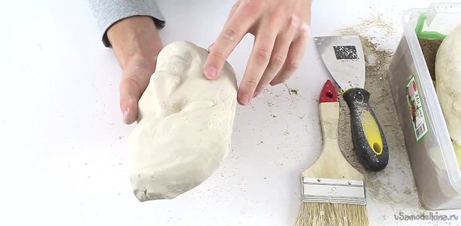 Как сделать маску из гипса