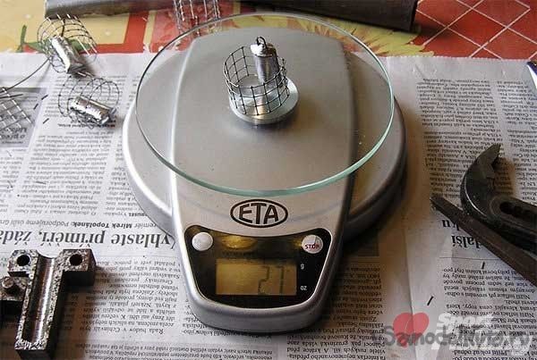 Фидерная кормушка весом 27 грамм своими руками