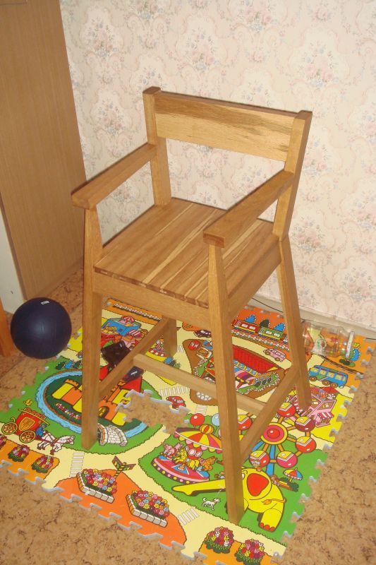 Сделать своими руками стульчик для кормления ребенка