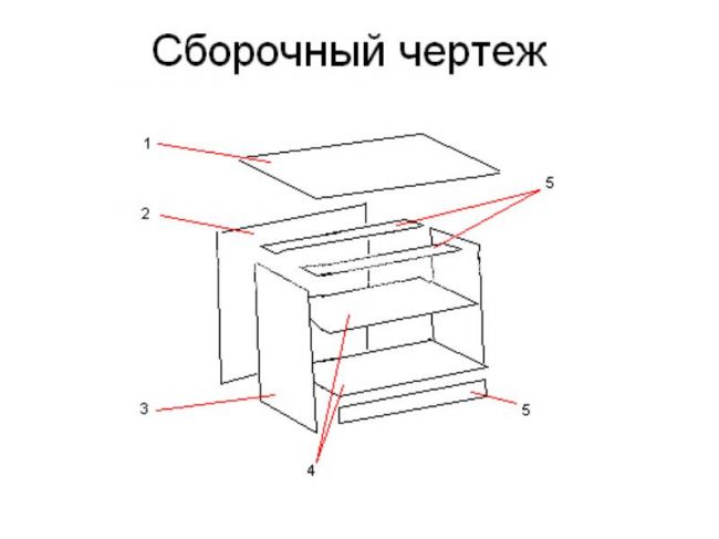 Шкаф для обуви чертеж