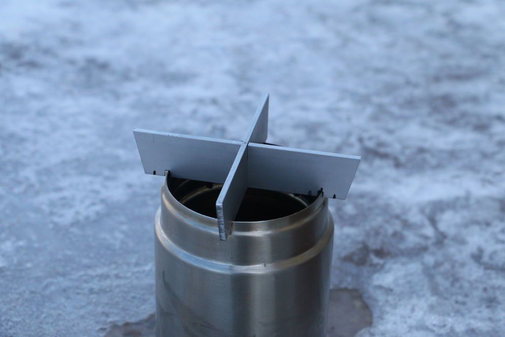 Как сделать мини-плиту из металлического термоса
