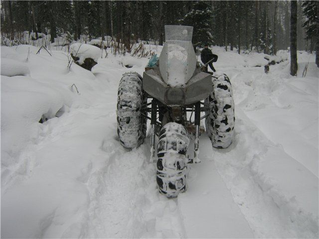 Трехколесный каракат с редуктором