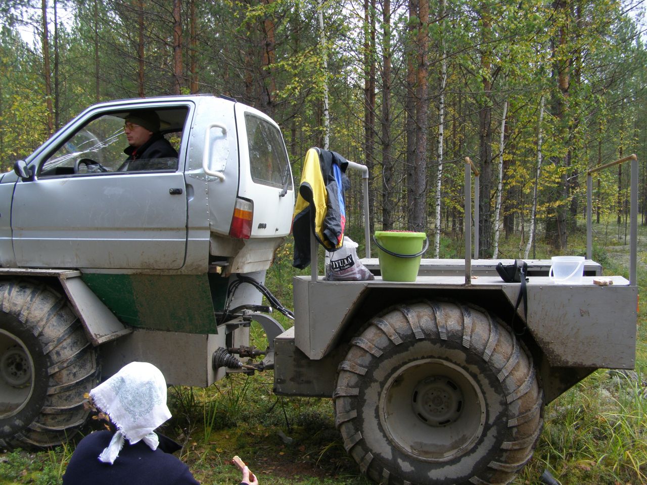 Ока болотоход переломка