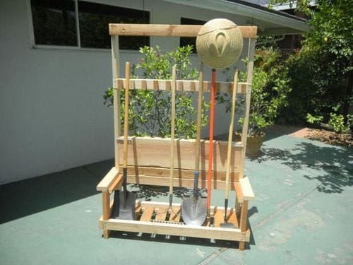 Садовый органайзер для дачи своими руками. Фото обзор 10 идей