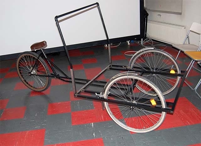 Самодельный 3-х колесный велосипед для взрослых