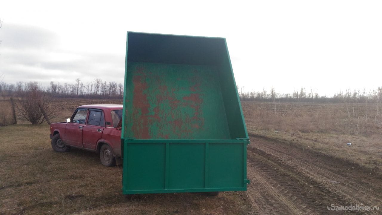 Самодельный прицеп для автомобиля