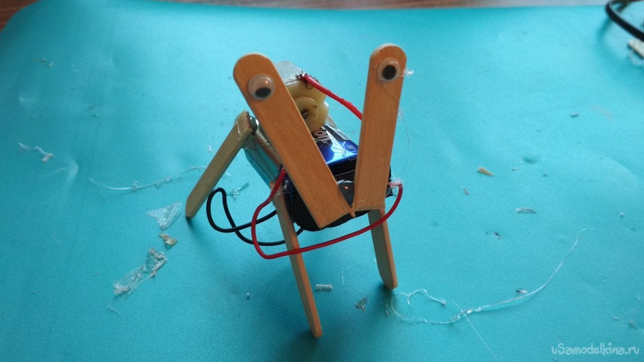 Как сделать вибро робота своими руками