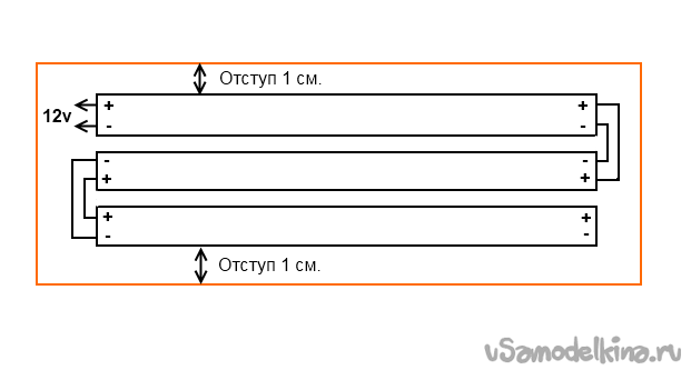 Походный фонарь из светодиодной ленты своими руками