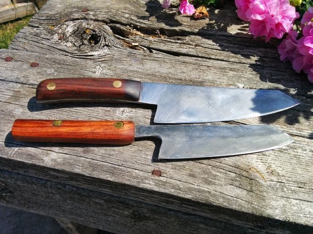  кухонные ножи своими руками (вручную)