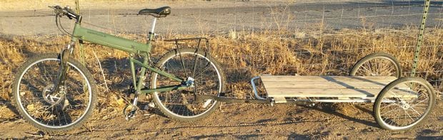 Как сделать люльку на велосипед своими руками без сварки из досок