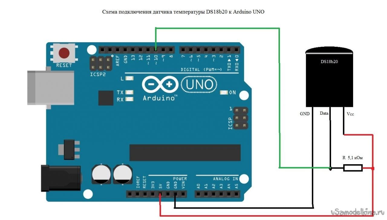 Домашняя метеостанция на GY-BMP280-3.3 и Ds18b20