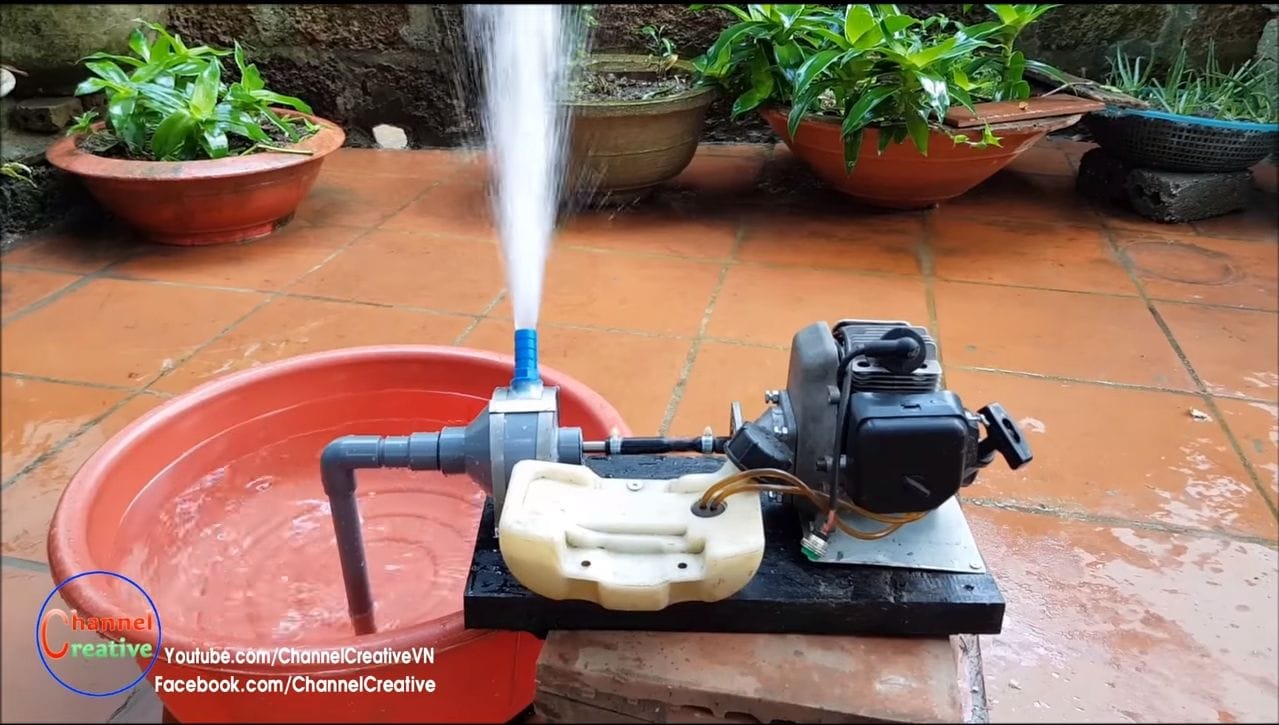 Как сделать насос для воды