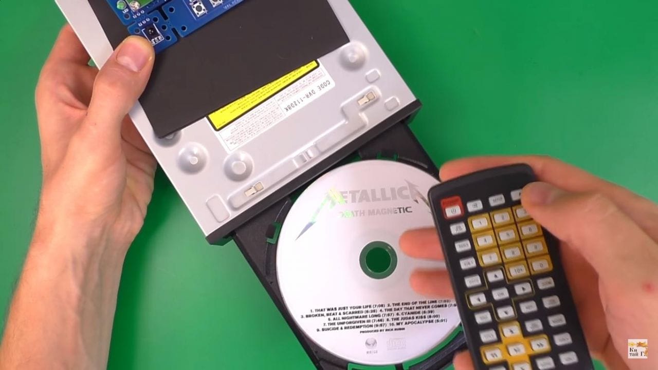 Плеер из компьютерного CD-rom своими руками