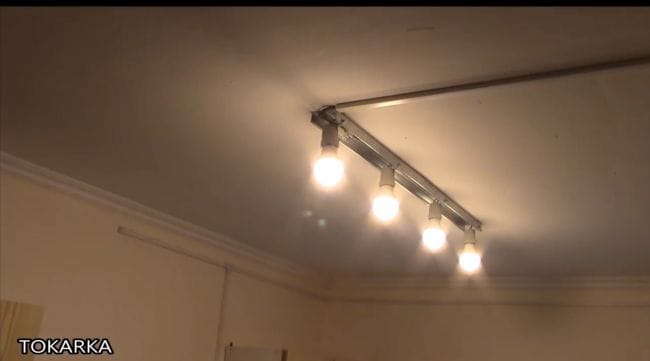 Самодельный светильник для гаража или мастерской