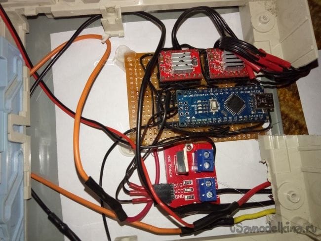 Arduino мотор от cd rom