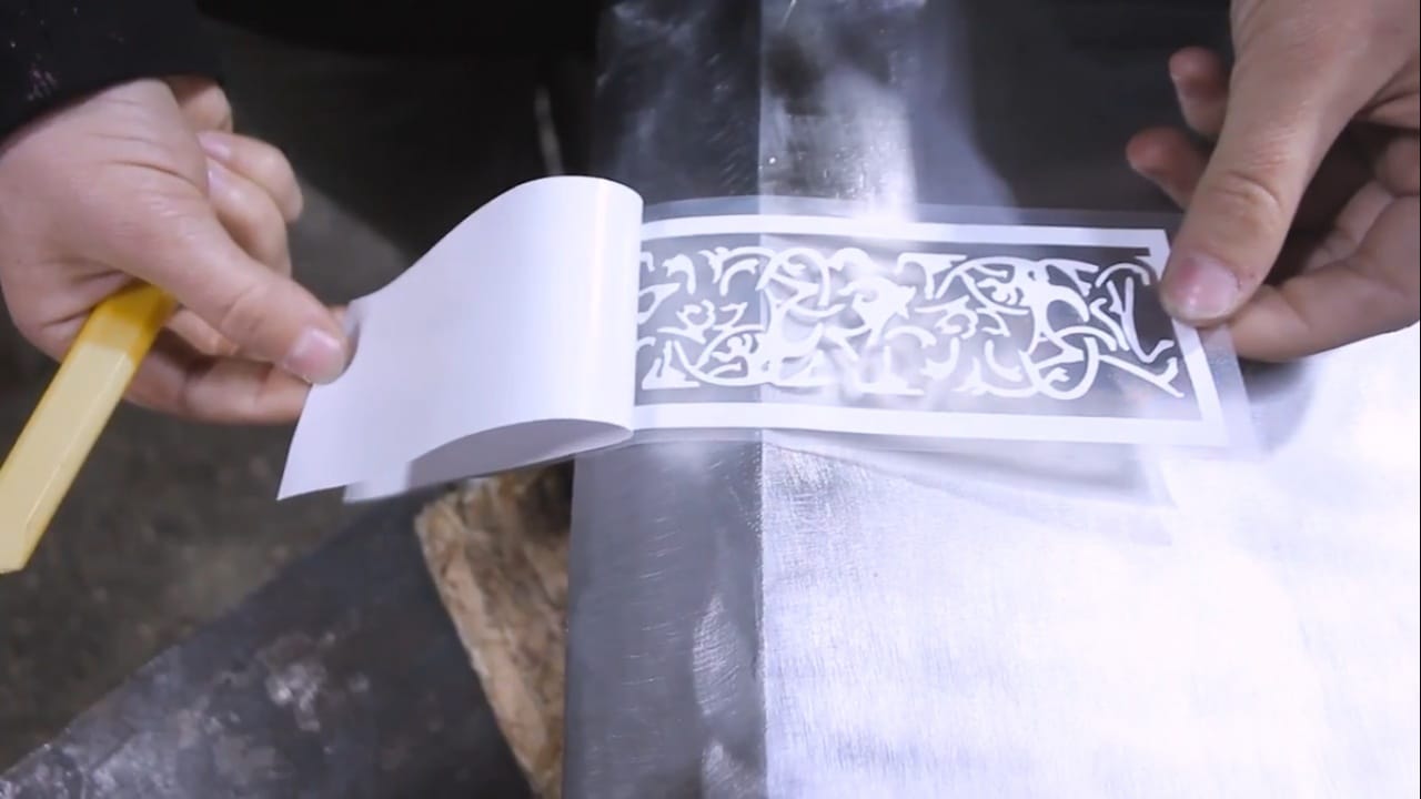 Как перенести рисунок на металл для травления с бумаги