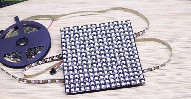 Светодиодная матрица своими руками