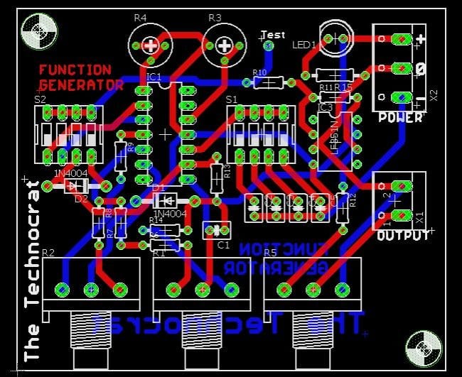 Max038 функциональный генератор схема