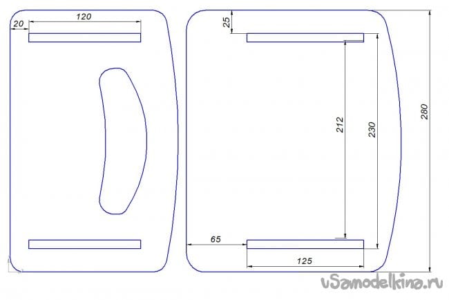 Как сделать подставку для телефона из фанеры чертежи с размерами