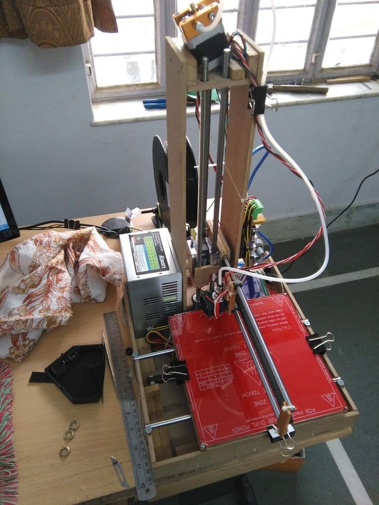 Самодельный струйный принтер на Arduino