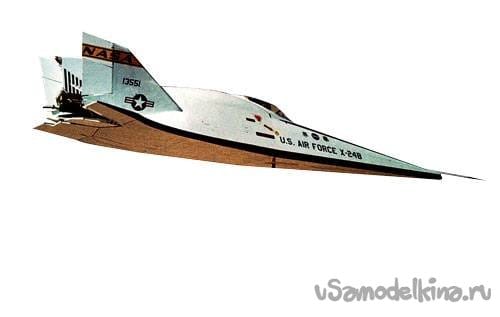 Придуманная авиамодель - «Ветер»