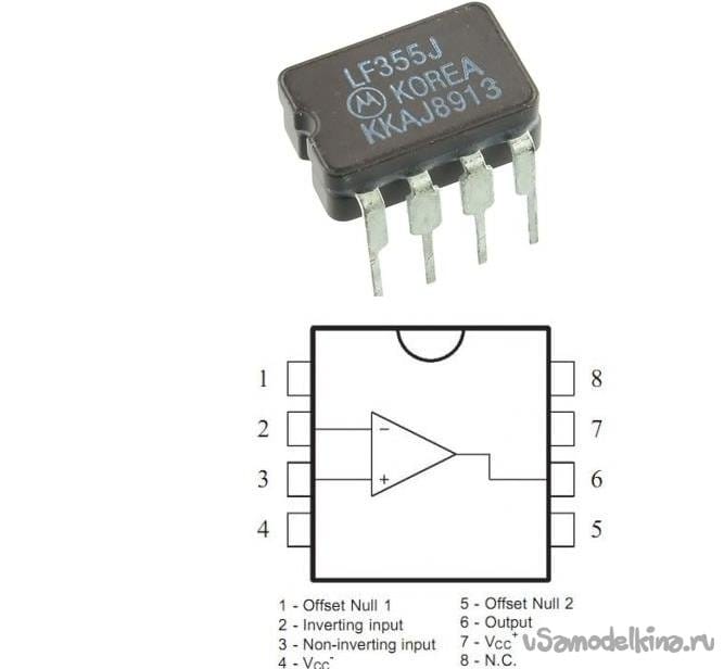 4558d datasheet схема