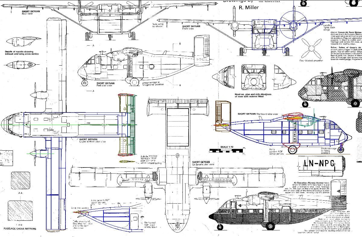 Ан 14 чертеж