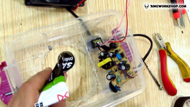 Вытяжка для комфортной пайки