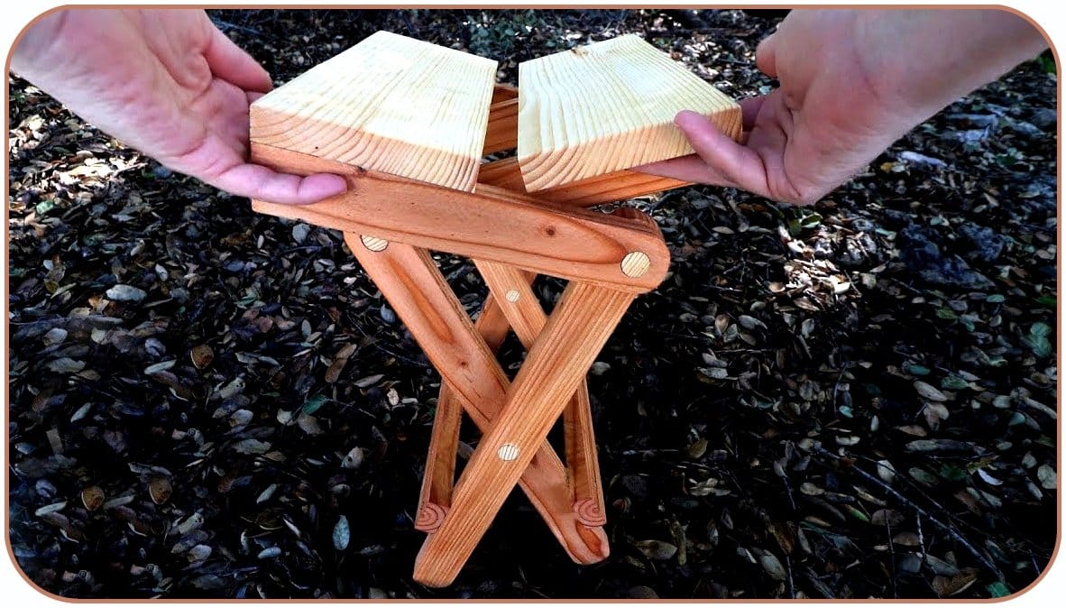 Складной стул из дерева – чертежи и сборка конструкции без единого гвоздя своими руками