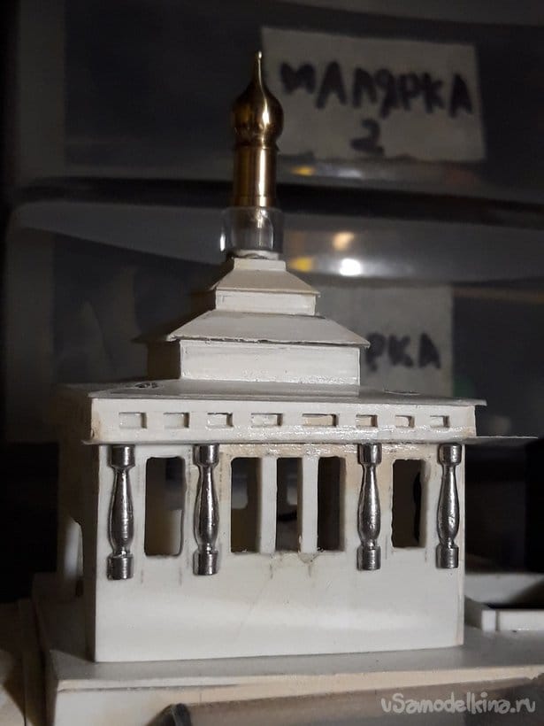 Модель Храма на воде. Церковь-пароход «Святитель Николай Чудотворец»