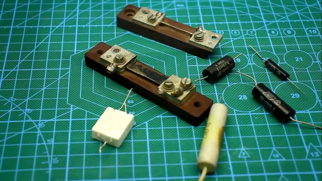Как сделать самодельный низкоомный резистор, электрическое сопротивление своими рукам.