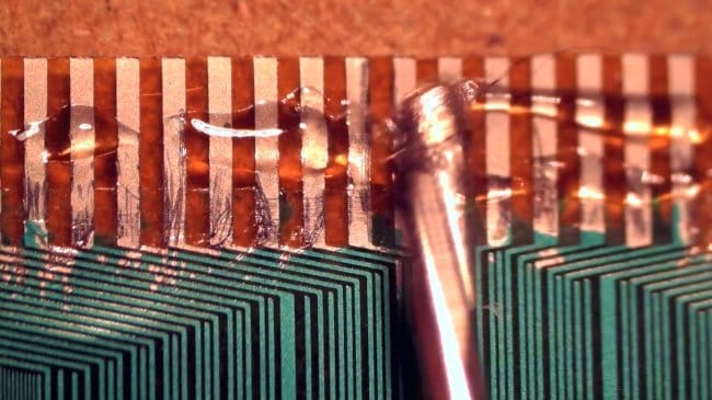 Как перепаять шлейф закрытого типа