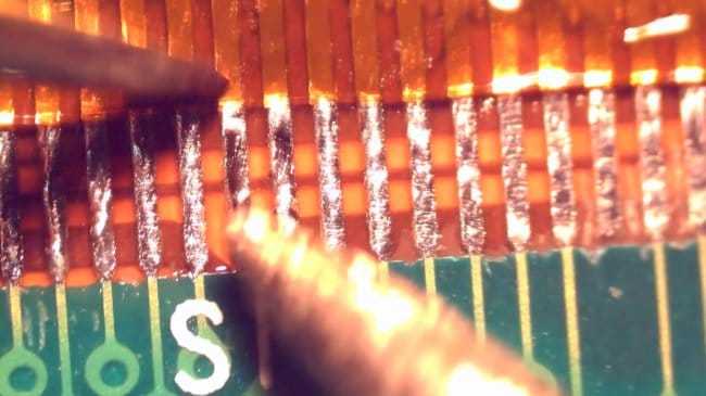 Как перепаять шлейф закрытого типа