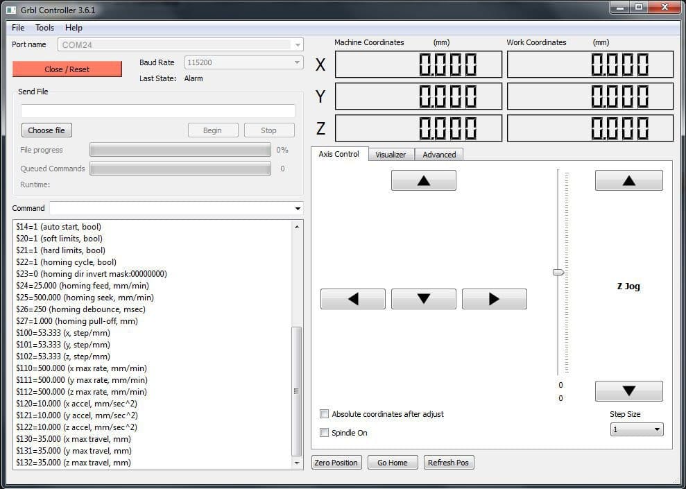 Grbl controller на русском