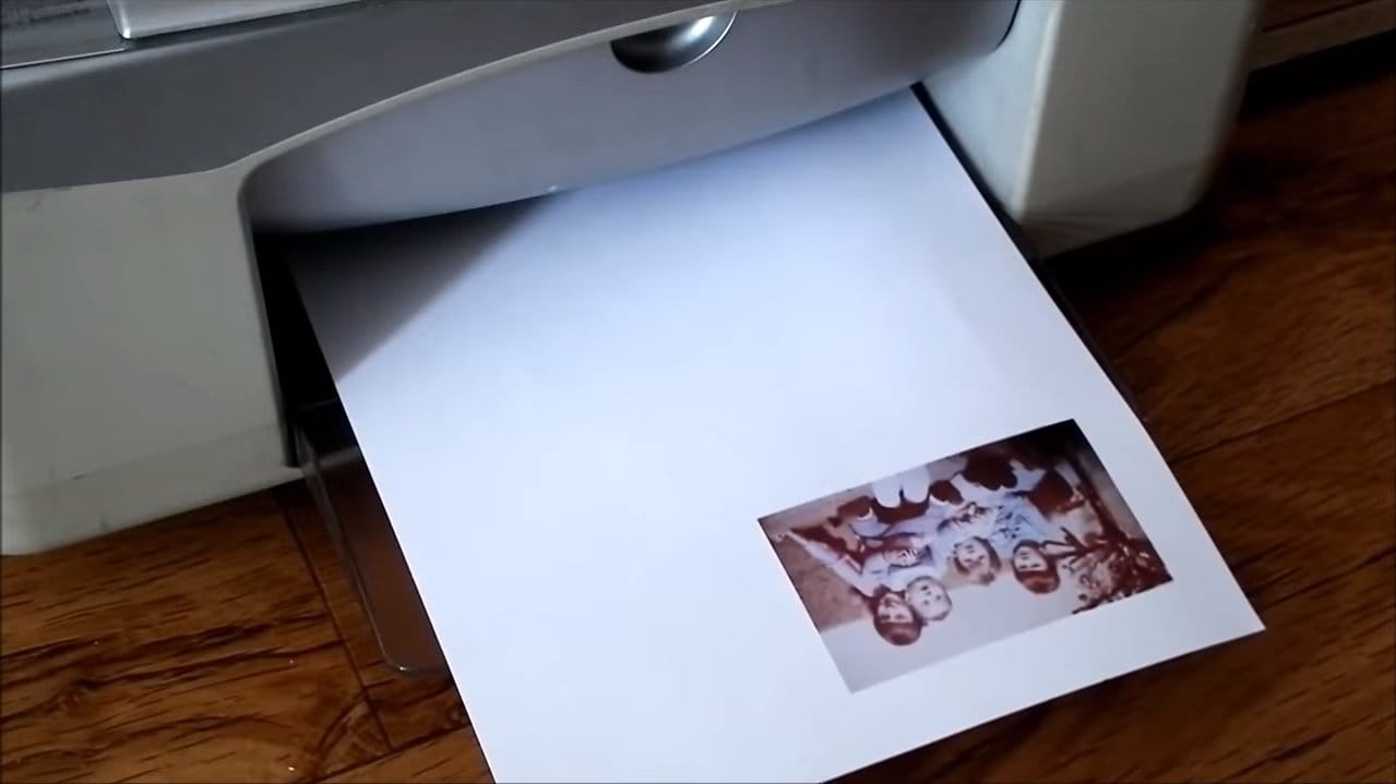Как перенести фото с пленки на бумагу