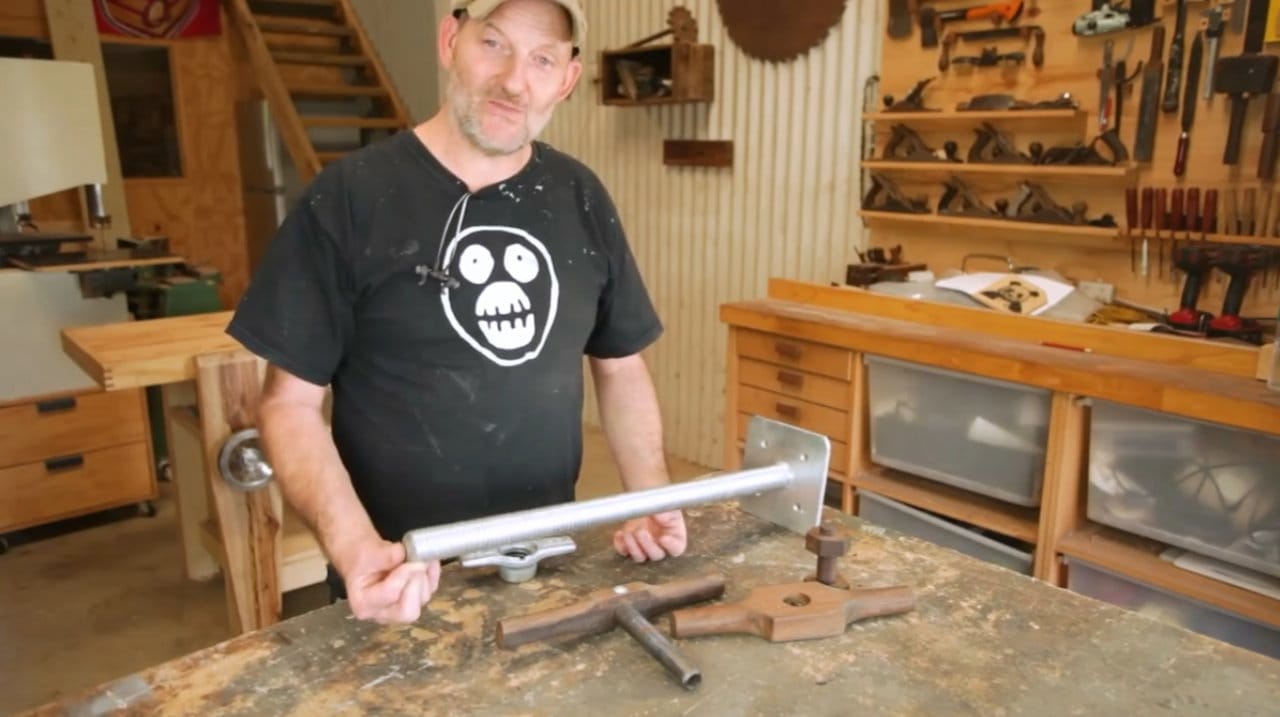 Самодельные лерка и метчик М32, изготовление деревянных болтов и гаек