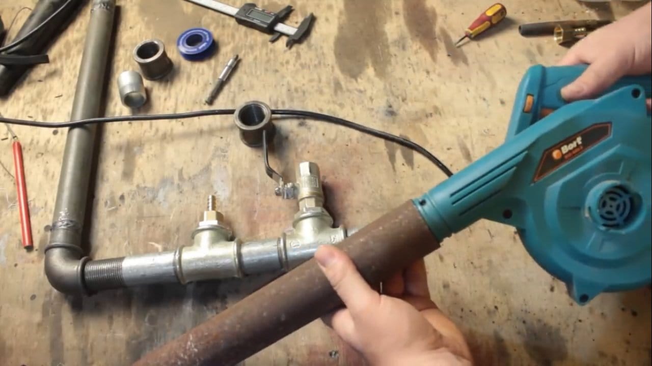 Как сделать мощную самодельную газовую горелку на пропане своими руками