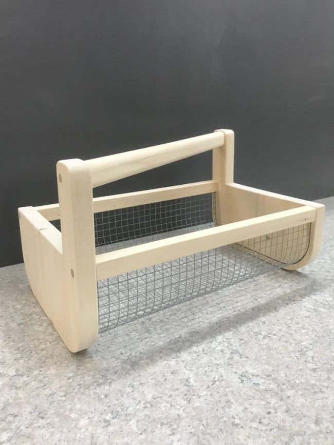 Садовая корзина своими руками