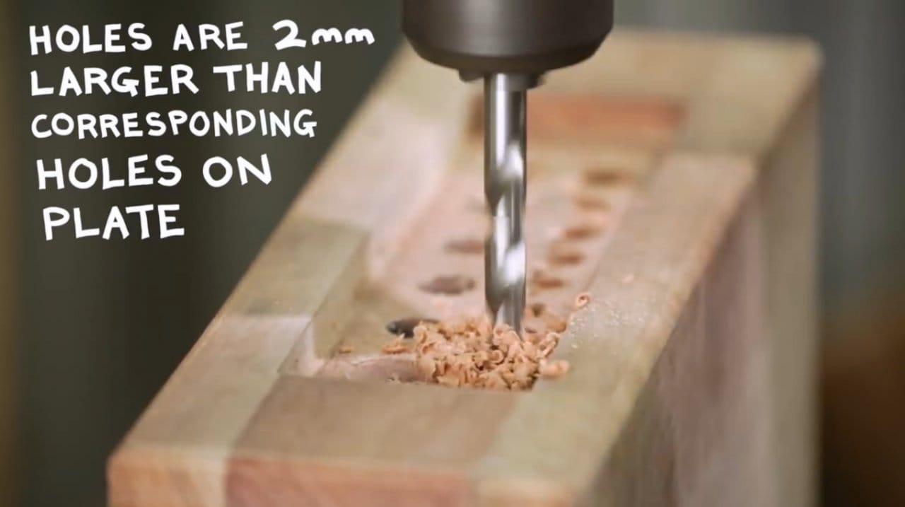 Make a hole. Make a hole