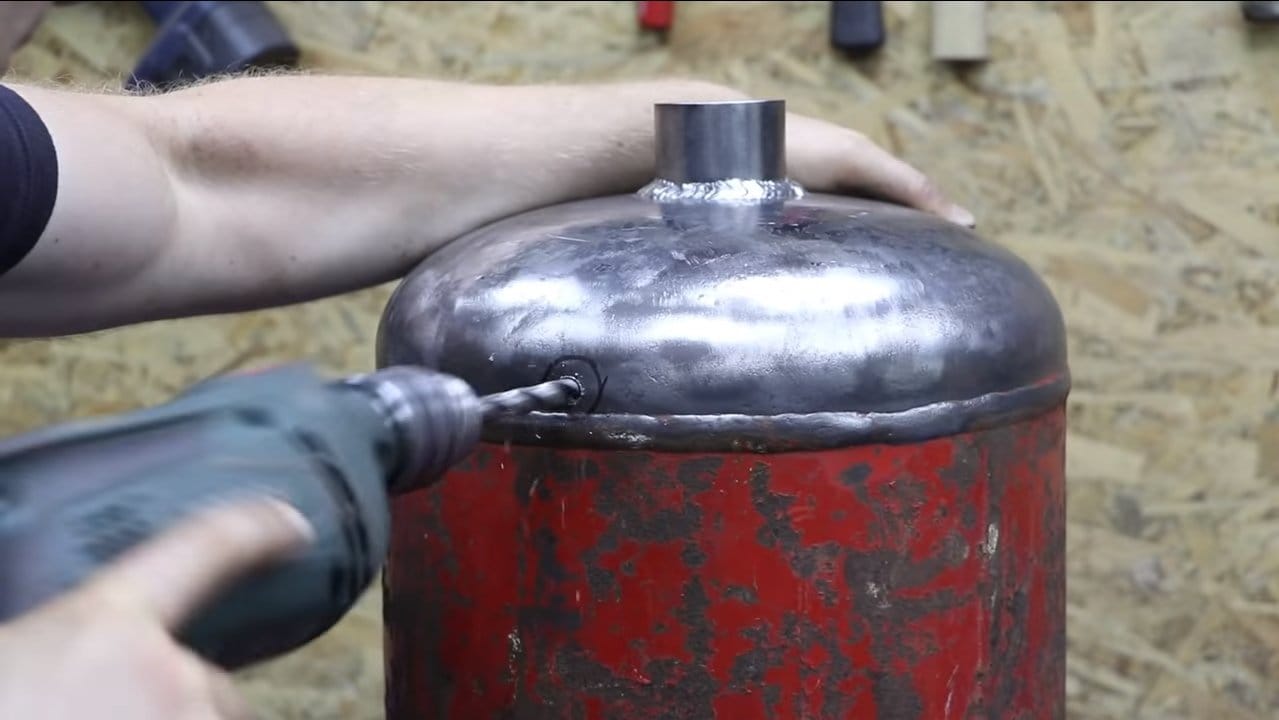 Самоделки из газового баллона 27 л. Пескоструй из баллона для фреона. Пескоструй самоделка из баллона. Пескоструй из баллона на 2.