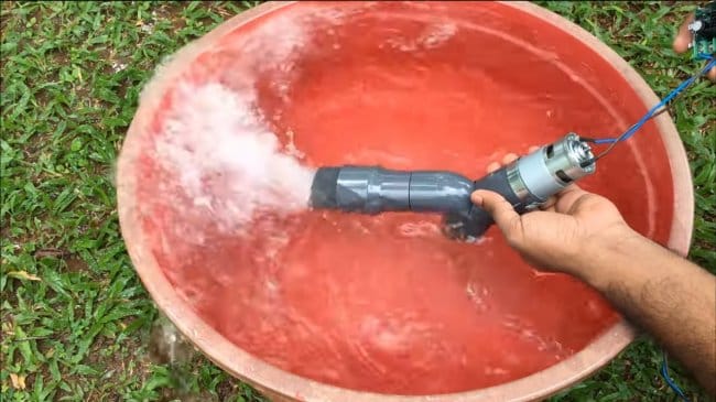 DIY Drill-Powered Water Pump