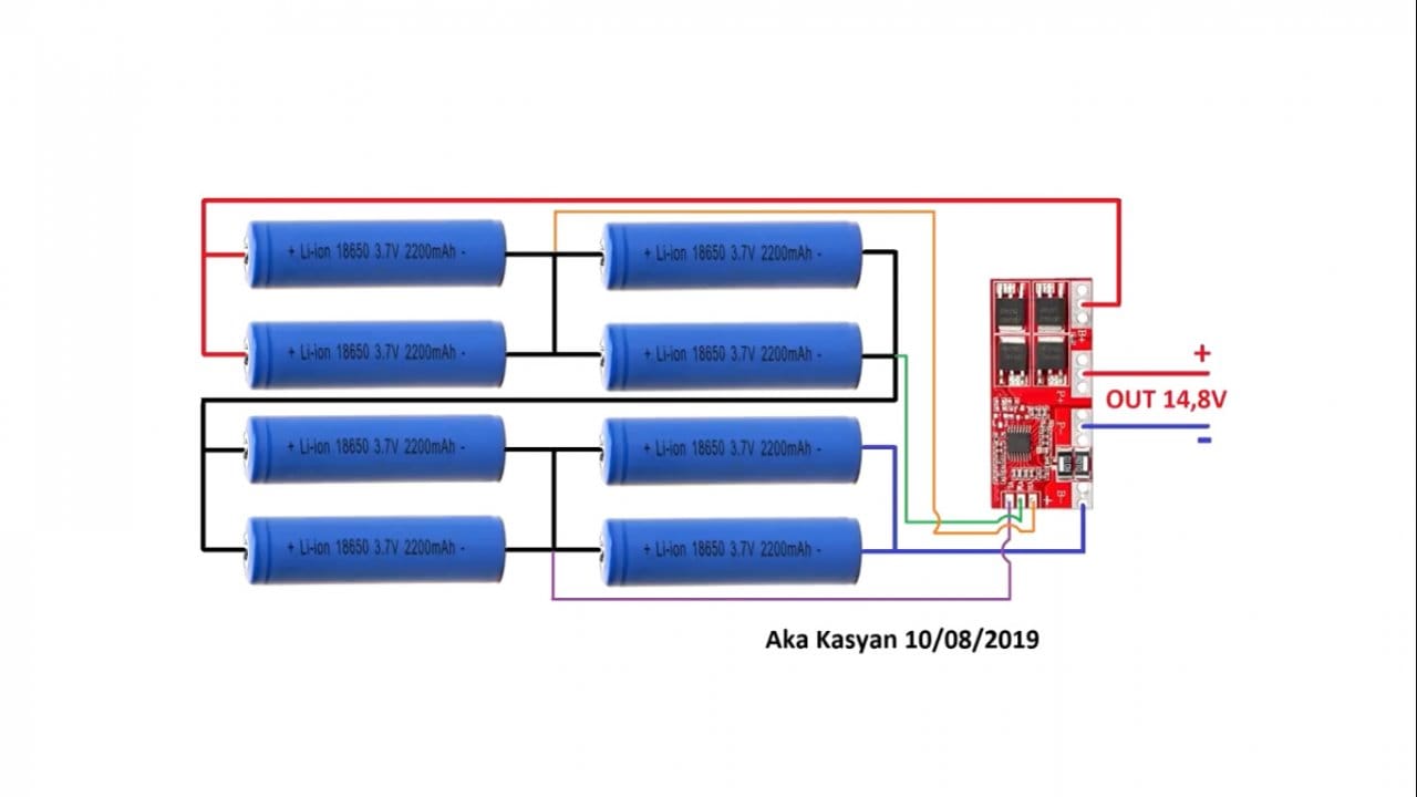 Cx bydbs 5s v2 схема подключения аккумуляторов к плате