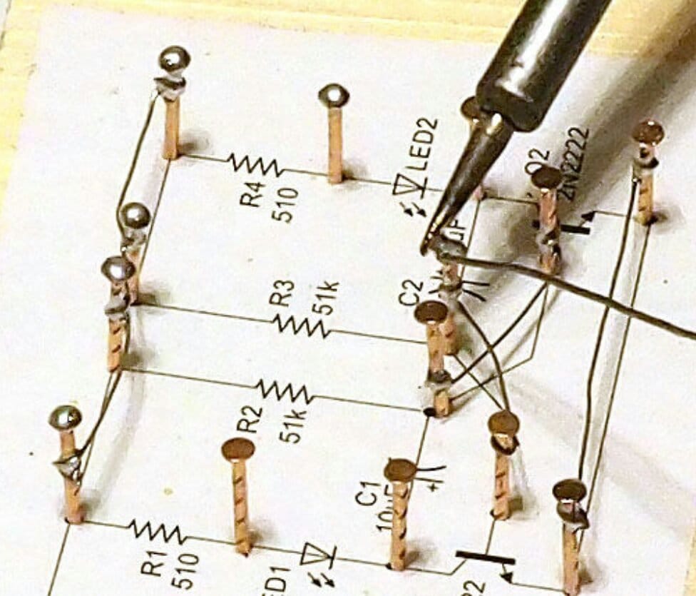 Схема скульптора. Электронная схема скульптора.