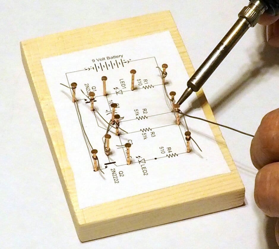 Скульптор схема. Электронная схема скульптора.