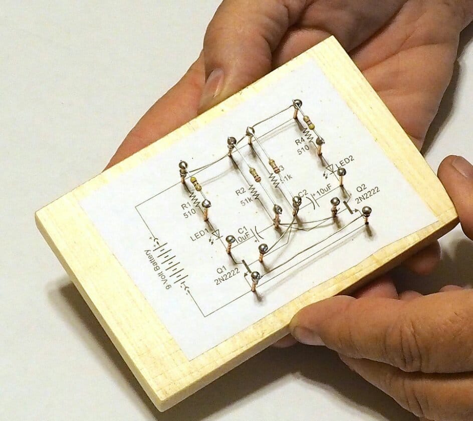 Скульптор схема. Электронная схема скульптора.