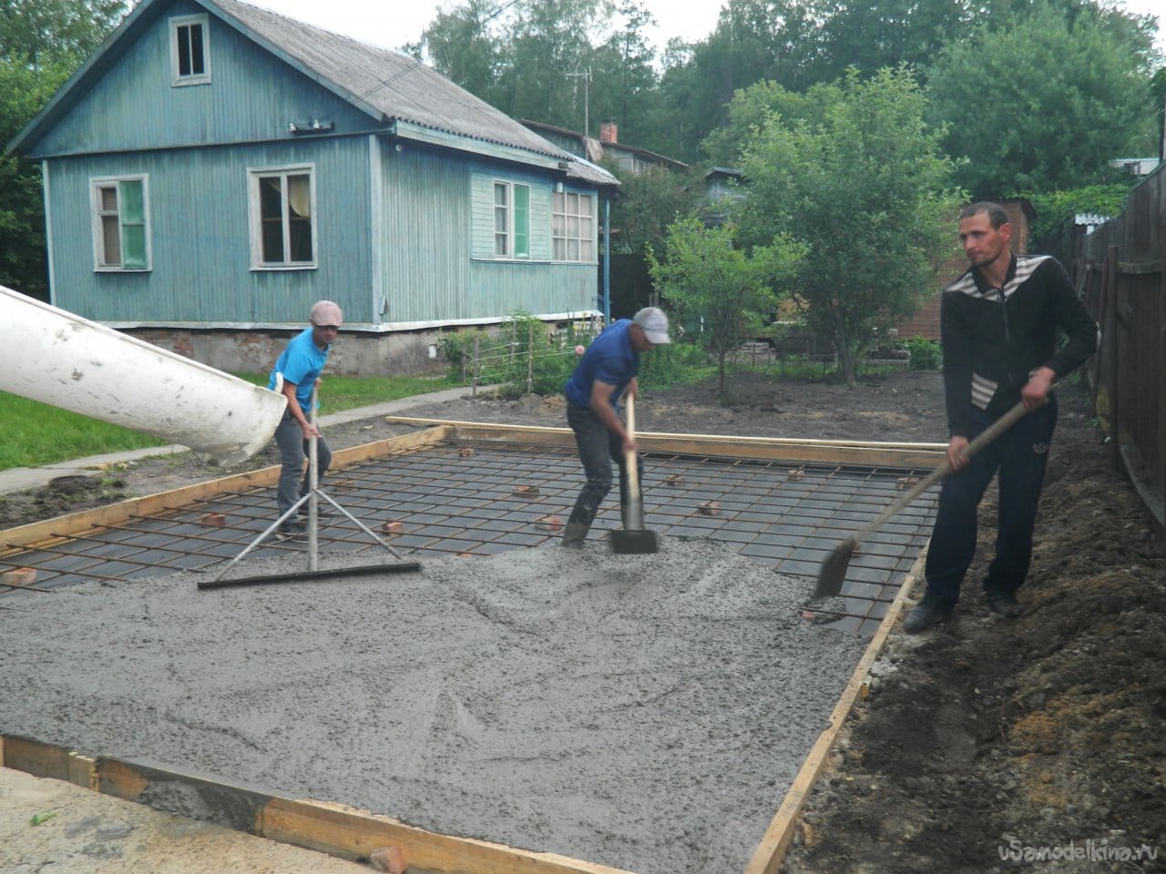 Фундамент под гараж