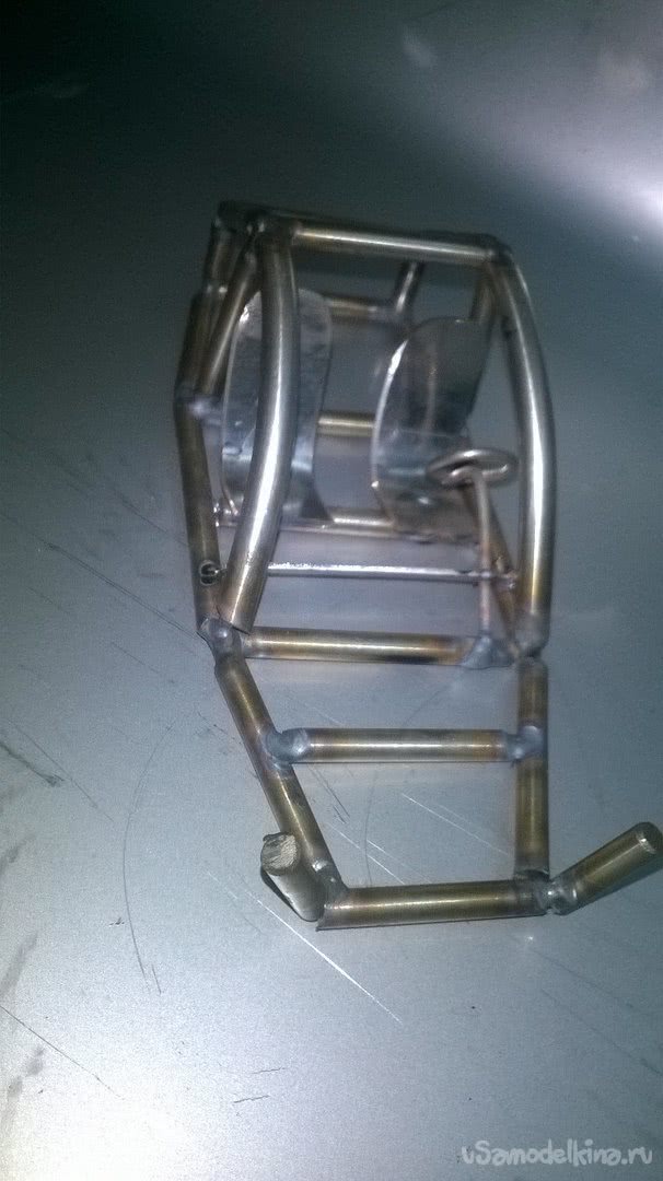 Сувенир Багги из отходов нержавейки