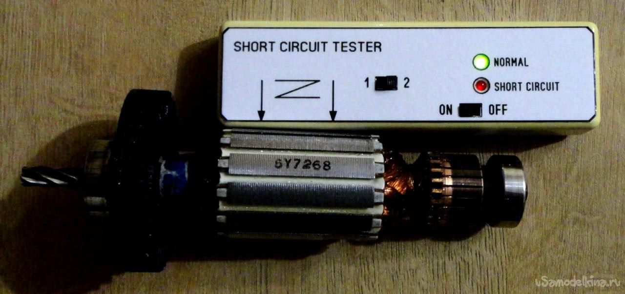 Индикатор межвиткового замыкания своими руками схемы